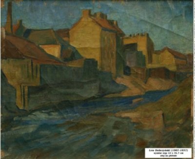 Добжинский Лев | (1907-1937). Дома над Вильняле 1.