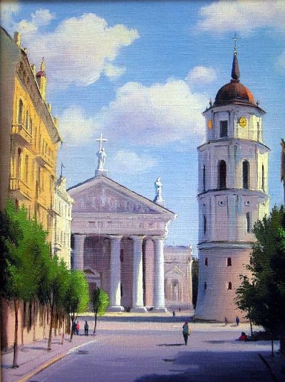 Художник неизвестен. Кафедральный собор.