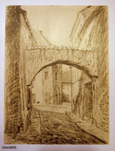 Булака Мечисловас | (1907-1994). "Улица Стиклю" 1945 г.