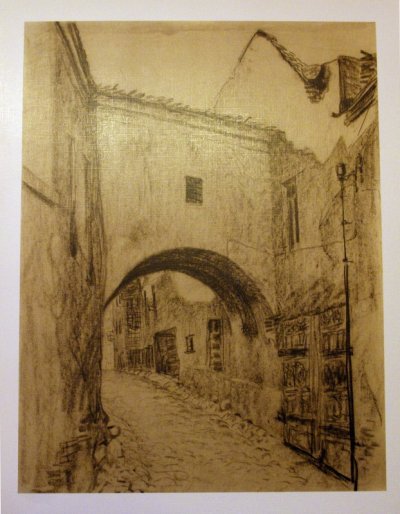 Булака Мечисловас | (1907-1994). "Улица Ю.Витаса" 1950 г.