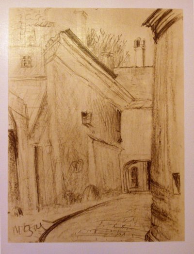 Булака Мечисловас | (1907-1994). "Улица Скапаса" 1948 г.