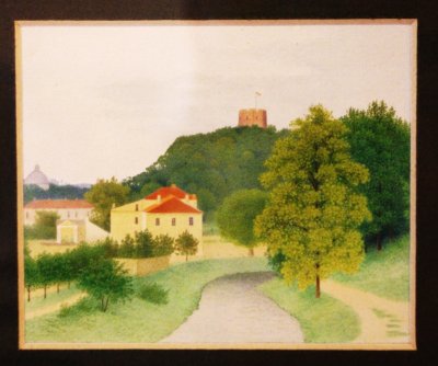 Мешкайтите Лидия. Миниатюра "Вильняле" 1961 г.