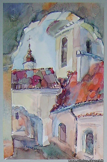 Бобкова Мила. Ученица школы им. М.К.Чюрлёниса. Выставка 2009 года. Arkų muzika