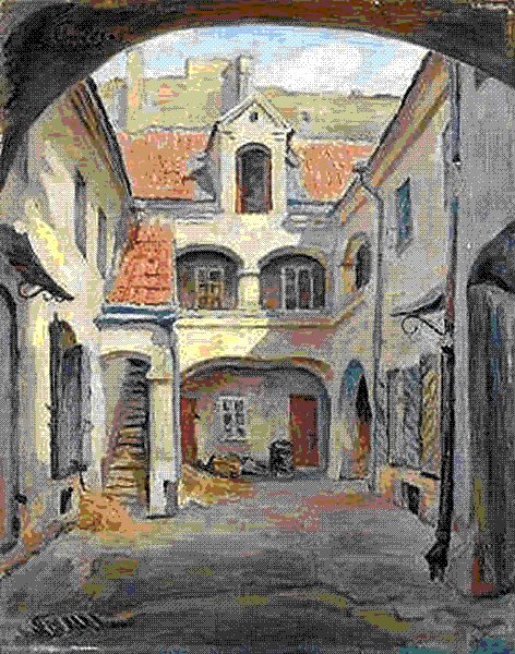 Хволес Рафаель | (1913-2002). Вильнюс. 1954 г.