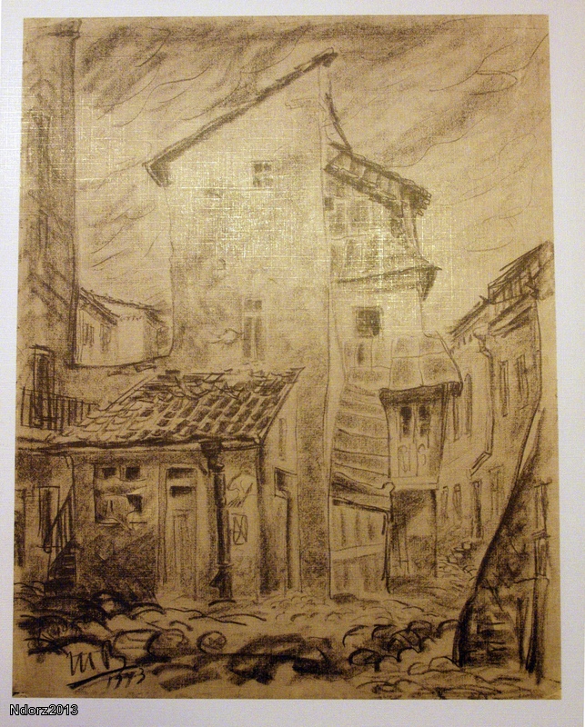 Булака Мечисловас | (1907-1994). "Старый дом" 1943 г.