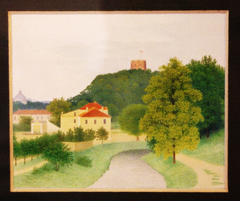 Мешкайтите Лидия. Миниатюра "Вильняле"  1961 г.