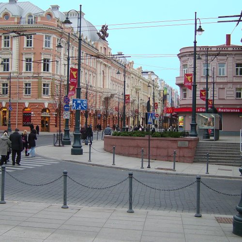 Ул. Вильняус и пр. Гедимино