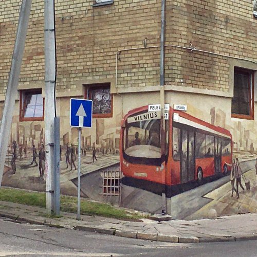 Граффити на углу